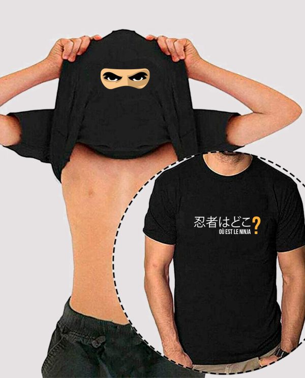 T-shirt Ou est le Ninja  – La ligne shop