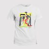 T-shirt Pablo Picasso  Jacqueline avec chapeau de paille 1962