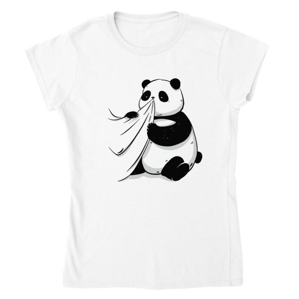 T-shirt Panda femme