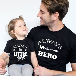 T-shirt Papa Fille T-shirt Papa Fille