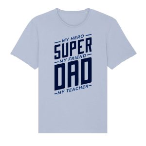 T-shirt Papa Heros Super Dad T-shirt Papa Heros Super Dad