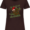 T-shirt Paresseux Noel Je finirai le sapin demain