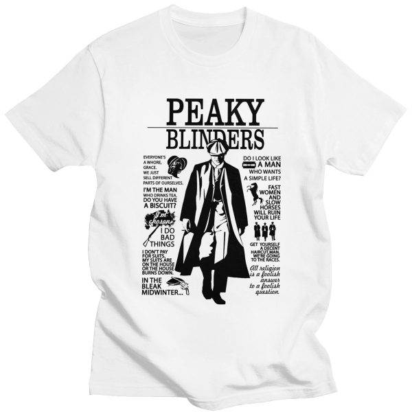 T-shirt Peaky Blinders Freres Shelby