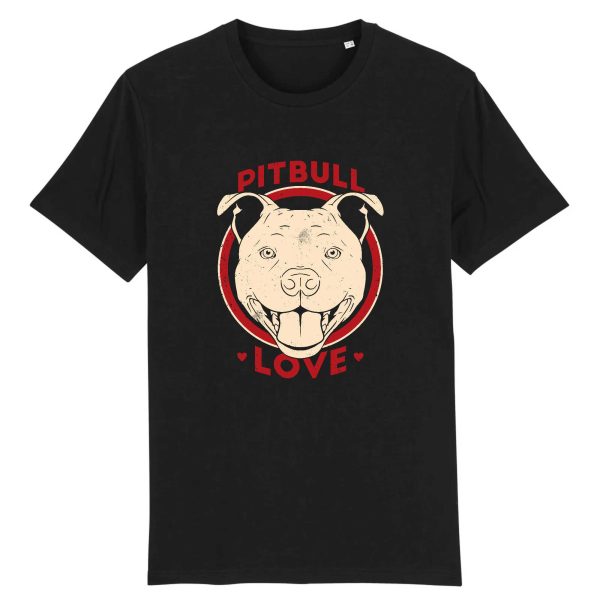 T-shirt Pitbull Love