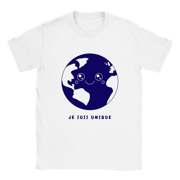 T-shirt Planete Je suis unique