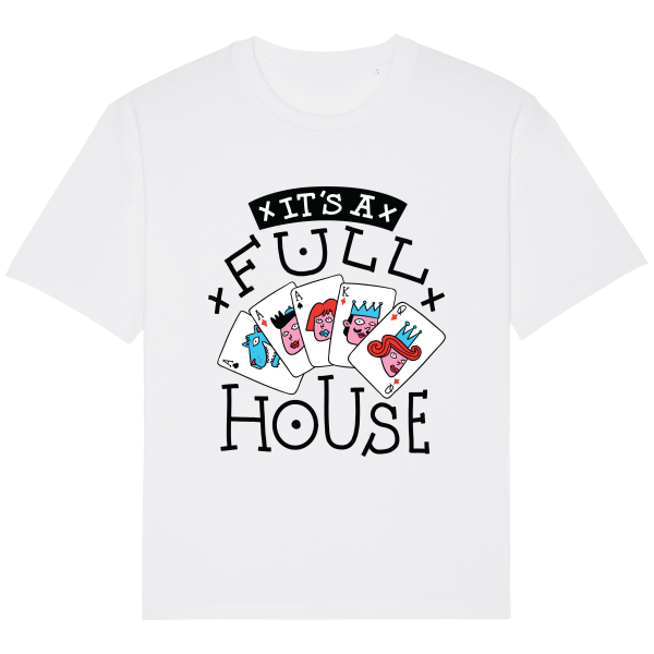 T-shirt Poker Full House