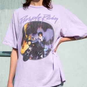 T-shirt Prince Purple Rain Violet T-shirt Prince Purple Rain Violet