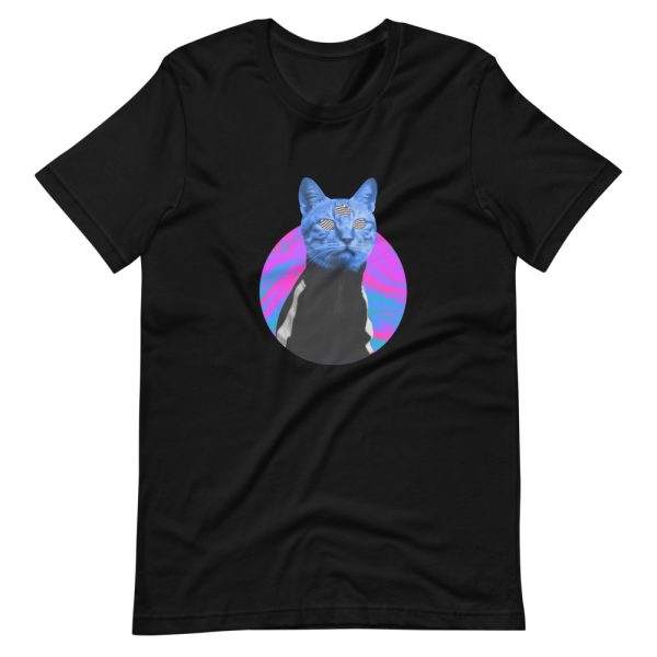 T-shirt Psych�d�lique Trippy Cat