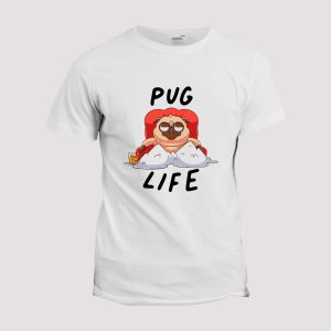 T-shirt Pug Life T-shirt Pug Life