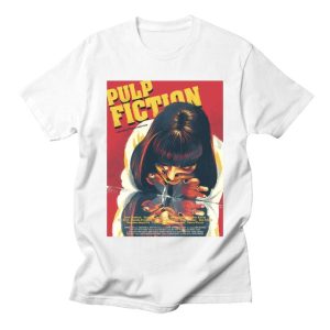T shirt Pulp Fiction Mia Wallace Crer Son T Shirt 1