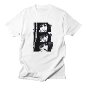T-shirt Pulp Fiction Mia Wallace 1 T shirt Pulp Fiction Mia Wallace Crer Son T Shirt 2