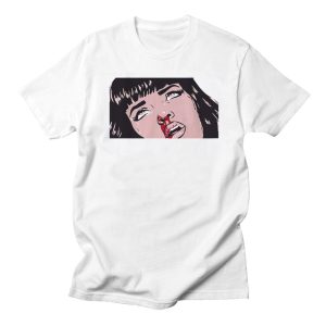 T-shirt Pulp Fiction Mia Wallace 2 T shirt Pulp Fiction Mia Wallace Crer Son T Shirt 3