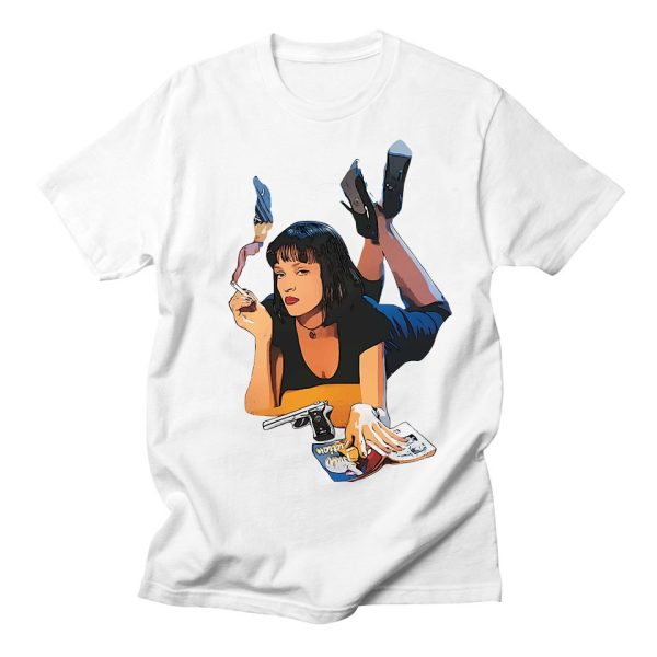 T-shirt Pulp Fiction Mia Wallace