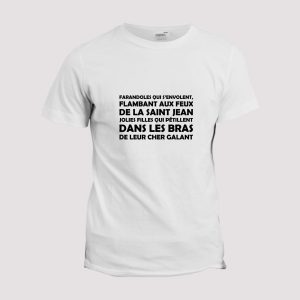 T-shirt Rugby, chant supporter  Mauleon les jolies filles T-shirt Rugby, chant supporter  Mauleon les jolies filles