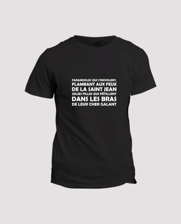 T-shirt Rugby, chant supporter  Mauleon les jolies filles