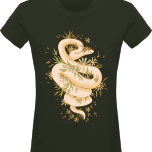 T-shirt Serpent Femme T-shirt Serpent Femme