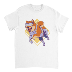 T-shirt Shiba Inu Espace T-shirt Shiba Inu Espace