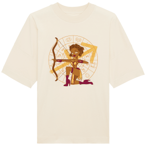 T-shirt Signe Astro Sagittaire Pin Up Oversize T-shirt Signe Astro Sagittaire Pin Up Oversize