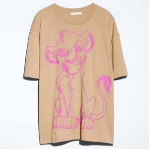 T-shirt Simba Femme Disney T-shirt Simba Femme Disney