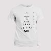 T-shirt Tableau de Snellen  Phrase