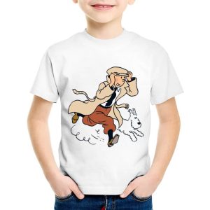 T-shirt Tintin et Milou enfant T-shirt Tintin et Milou enfant