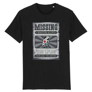 T-shirt Telecommande Wanted – T-shirt original T-shirt Telecommande Wanted – T-shirt original