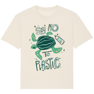 T-shirt Tortue Say no to Plastic T-shirt Tortue Say no to Plastic