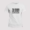 T-shirt Tu pues le chat