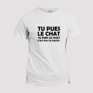 T-shirt Tu pues le chat T-shirt Tu pues le chat