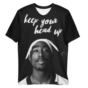 T-shirt Tupac Keep You Head Up T-shirt Tupac Keep You Head Up