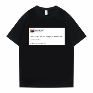 T-shirt Twitter Kanye West T-shirt Twitter Kanye West
