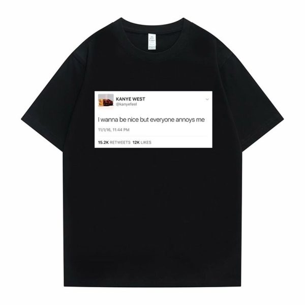 T-shirt Twitter Kanye West