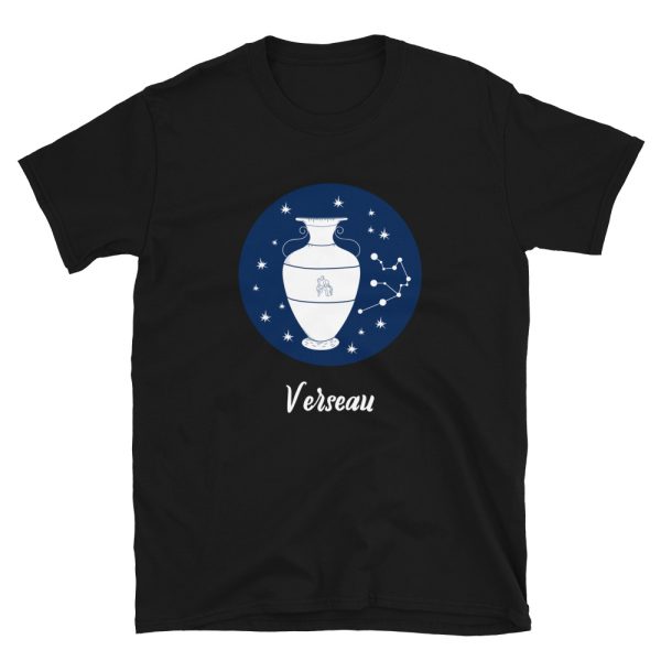 T-shirt Verseau Signe Astro – Unisexe