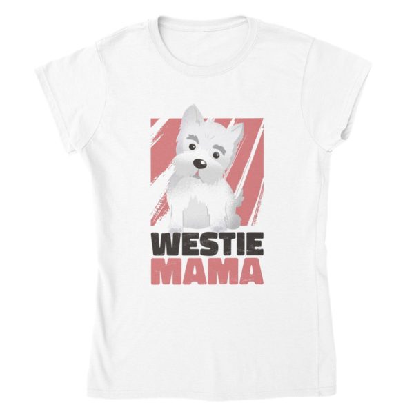 T-shirt Westie femme