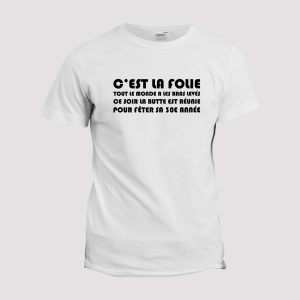T-shirt chant Supporter  Angers T-shirt chant Supporter  Angers