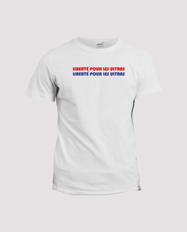 T-shirt chant Supporter  Paris Liberte pour les ultras
