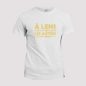 T-shirt chant supporter RC Lens  À Lens c’est les meilleurs T-shirt chant supporter RC Lens  À Lens c’est les meilleurs