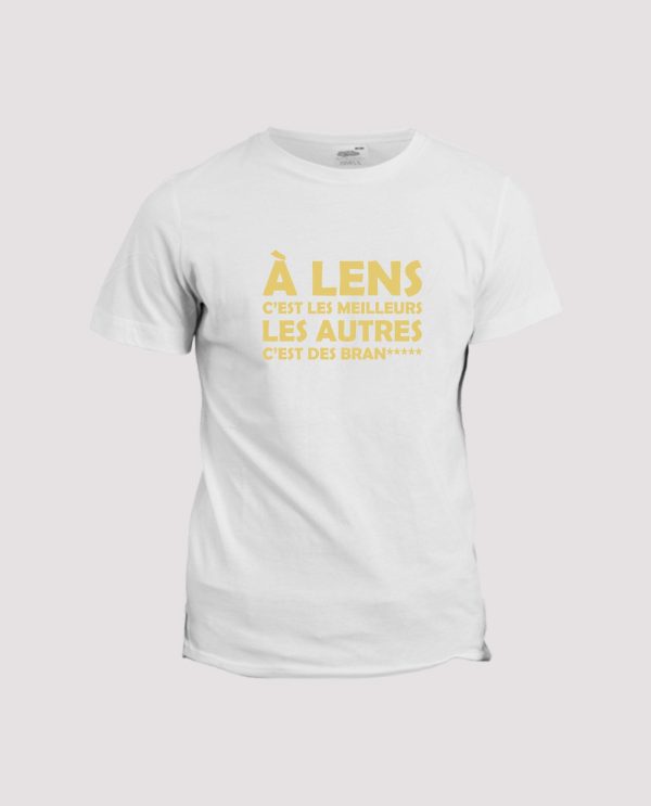 T-shirt chant supporter RC Lens  À Lens c’est les meilleurs
