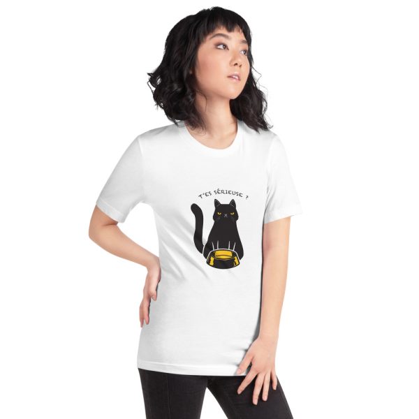 T-shirt chat femme