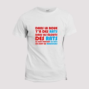 T-shirt dans la boue il y a les rats 1 T shirt dans la boue il y a les rats 2