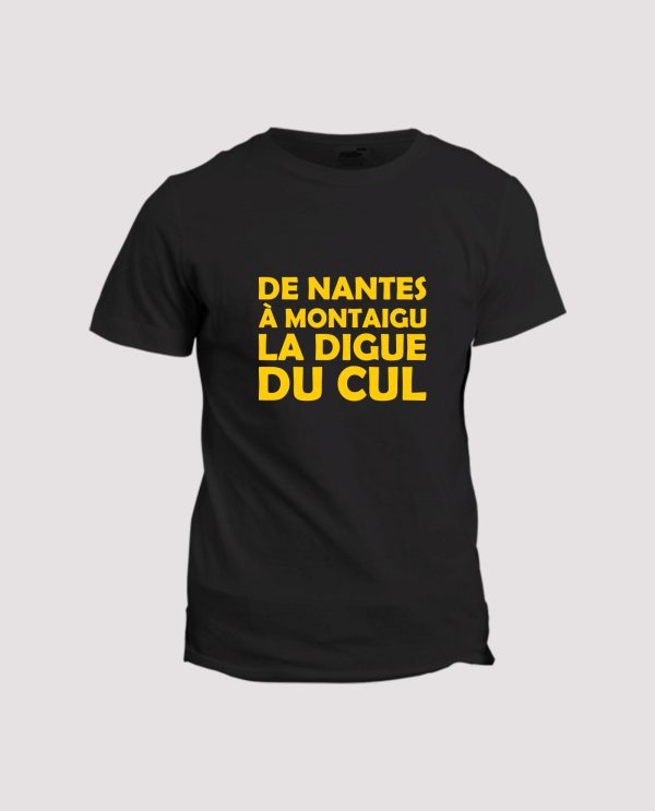 T-shirt humour  De Nantes A Montaigu