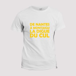 T-shirt humour  De Nantes A Montaigu T-shirt humour  De Nantes A Montaigu
