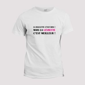 T-shirt humour  La raclette c’est bon T-shirt humour  La raclette c’est bon
