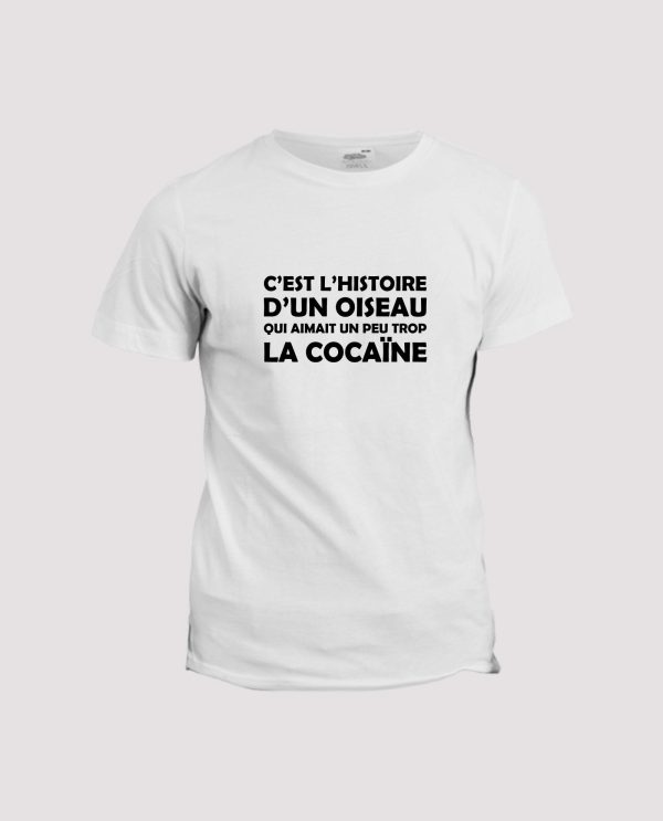 T-shirt humour  c’est l’histoire d’un oiseau