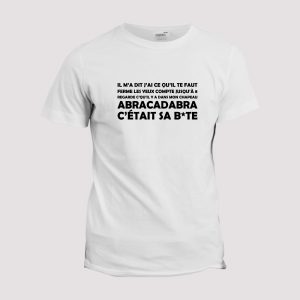 T-shirt incroyable talent  Abracadabra T-shirt incroyable talent  Abracadabra