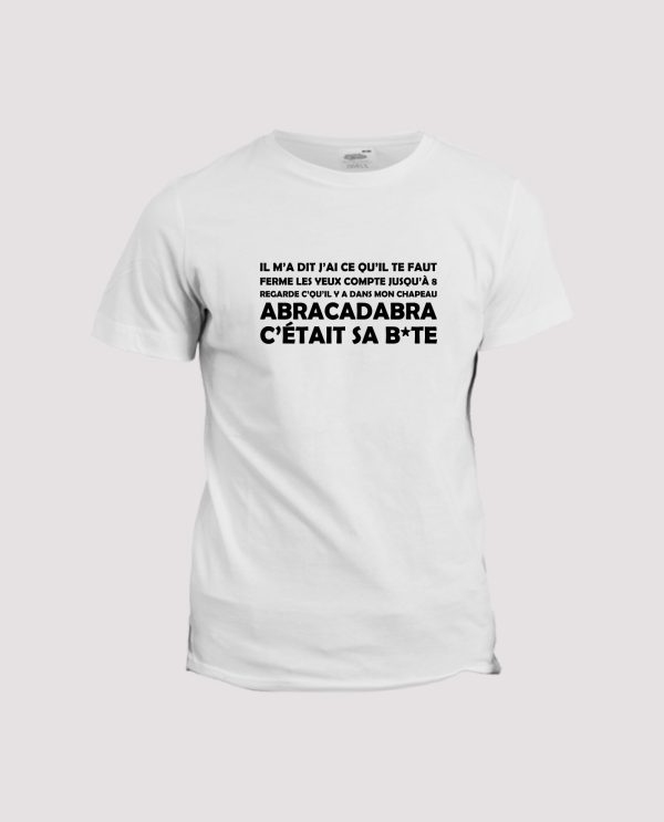 T-shirt incroyable talent  Abracadabra