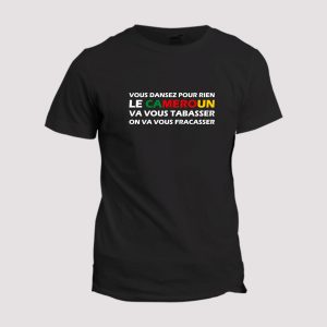 T-shirt le Cameroun va vous tabasser T-shirt le Cameroun va vous tabasser