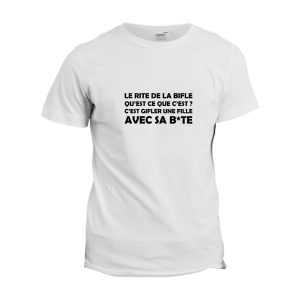 T-shirt le rite de la bifle qu’est ce que c’est T-shirt le rite de la bifle qu’est ce que c’est