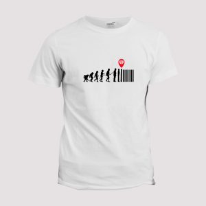 T-shirt l’evolution de l’homme en produit T-shirt l’evolution de l’homme en produit