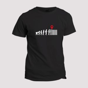 T-shirt l’evolution de l’homme en produit T-shirt l’evolution de l’homme en produit